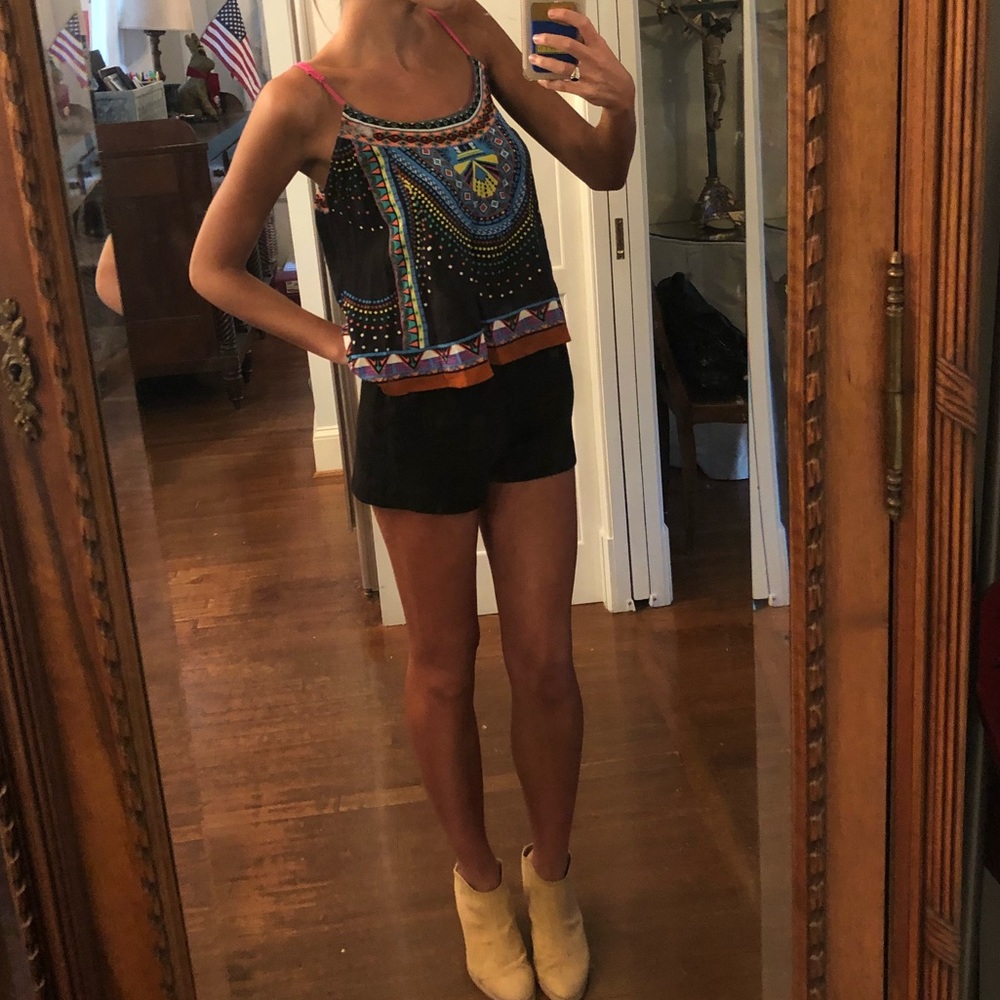 Boho printed top